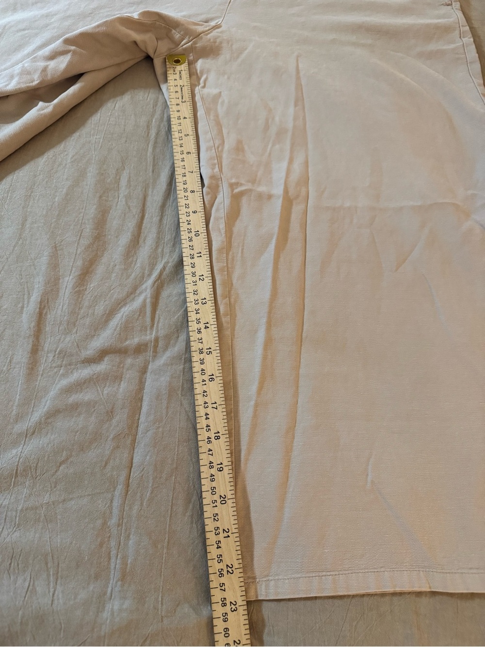 Eileen Fisher Light Beige Capris - Picture 3 of 14